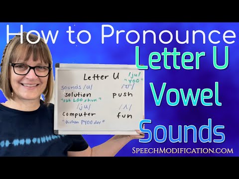 Sound Langes U / Cute-Vokal pronunciation video